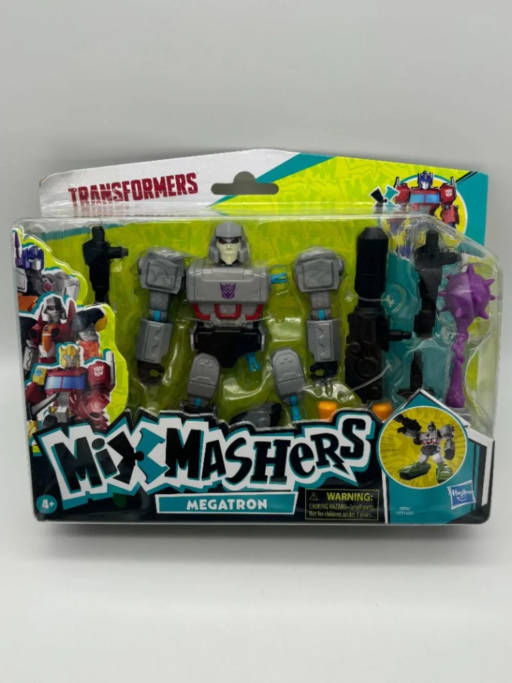 MixMashers Transformers Megatron Toy, 5” Mix-&-Match Deluxe Figure NEW
